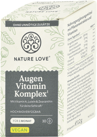 Kapsuly Komplex na podporu očí Nature Love