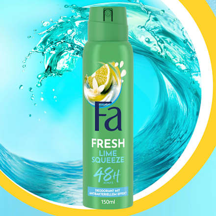 Deospray Fresh Lime Squeeze Fa