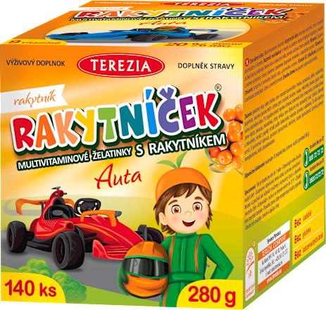 rakytníček s rakytníkem Auta TEREZIA