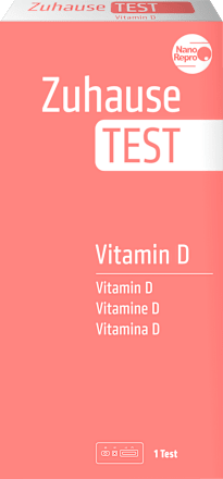 Zuhause- Test Vitamin D, 1 Anwendung NanoRepro