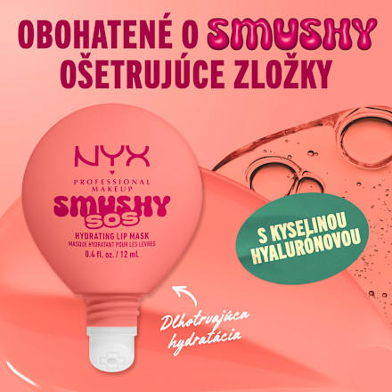 Maska na pery Smushy SOS - 03 Peachy Pamper NYX PROFESSIONAL MAKEUP
