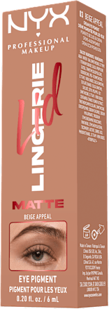 Tekutý očný tieň Lid Lingerie Matte - 03 Beige Appeal NYX PROFESSIONAL MAKEUP