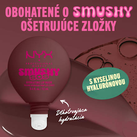 Maska na pery Smushy SOS - 08 Coconut Calm NYX PROFESSIONAL MAKEUP