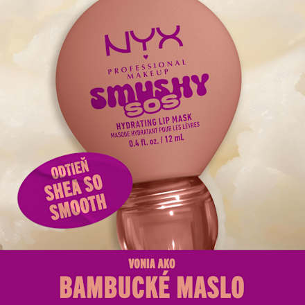 Maska na pery Smushy SOS - 02 Shea So Smooth NYX PROFESSIONAL MAKEUP