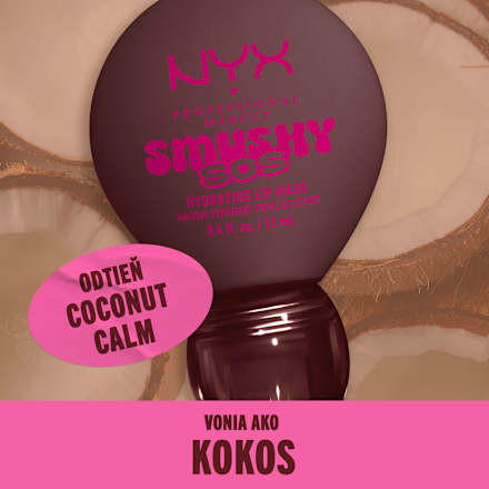 Maska na pery Smushy SOS - 08 Coconut Calm NYX PROFESSIONAL MAKEUP