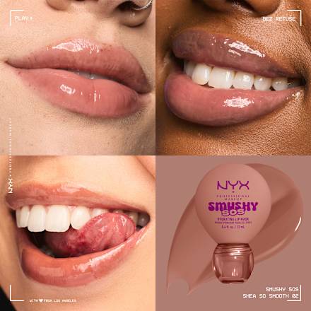 Maska na pery Smushy SOS - 02 Shea So Smooth NYX PROFESSIONAL MAKEUP