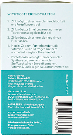 Testobalance+ für Ihn AMORELIE Health