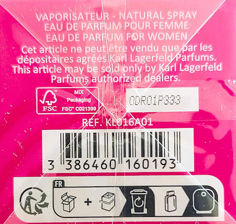 Jeans Urban Pink Women woda perfumowana dla kobiet Karl Lagerfeld