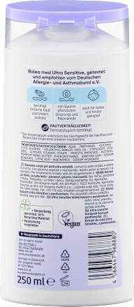 Körperbalsam Ultra Sensitive Panthenol Balea med