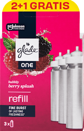 ONE náhradní náplň do osvěžovače Bubble Berry 3x10 ml glade