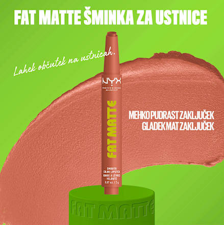 Šminka Fat Matte, 01 Cozy Whipped NYX PROFESSIONAL MAKEUP