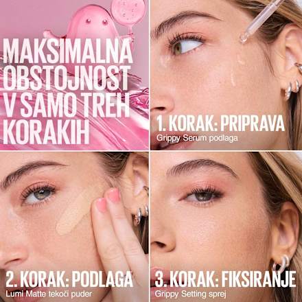 Sprej za fiksiranje ličil Grippy MAYBELLINE NEW YORK