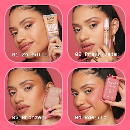 Rdečilo za lica Buttermelt, 05 Butta Cherry Pop NYX PROFESSIONAL MAKEUP