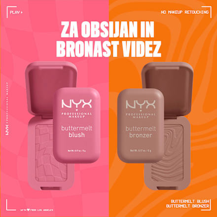 Rdečilo za lica Buttermelt, 05 Butta Cherry Pop NYX PROFESSIONAL MAKEUP