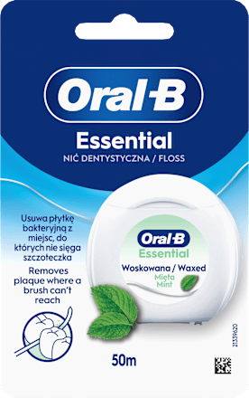 Povoščena zobna nitka Essential Mint Oral-B