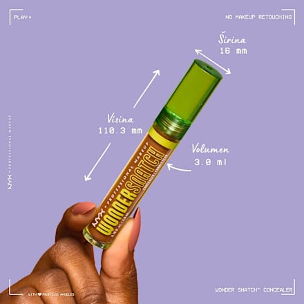 Tekoči korektor Wonder Snatch™, 13 Medium Light NYX PROFESSIONAL MAKEUP