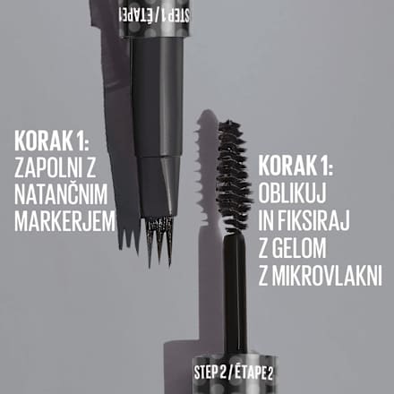 2-v-1 svinčnik za obrvi Brow Inserts™, 02 Soft Brown MAYBELLINE NEW YORK