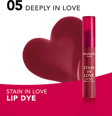 Rdečilo za ustnice Stain In Love, 05 Deeply In Love BOURJOIS PARIS