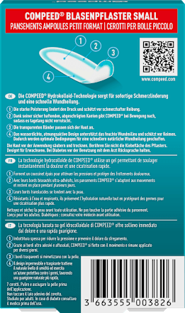 Blasenpflaster für die Zehen Compeed