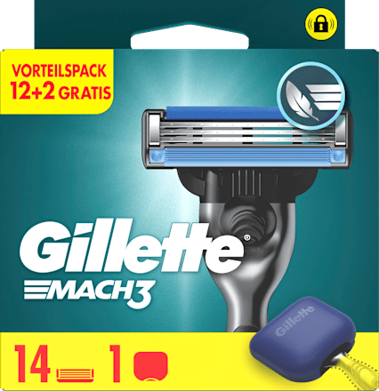 Ersatzklingen Mach3 Gillette