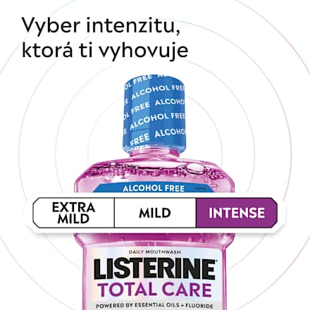 Ústna voda Total Care Intense Mint Listerine