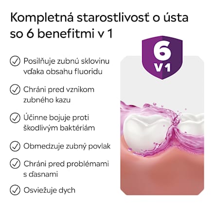 Ústna voda Total Care Intense Mint Listerine
