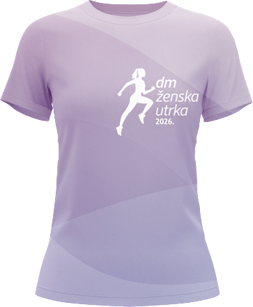 Kotizacija za 9. dm žensku utrku
 
Dri fit majica - S
 keine Marke