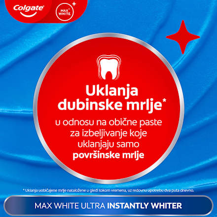 MAX WHITE ULTRA Instant Whiter pasta za zube Colgate