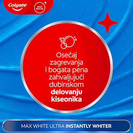 MAX WHITE ULTRA Instant Whiter pasta za zube Colgate