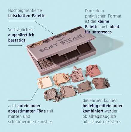 Lidschatten Palette Soft Stone trend !t up