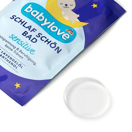 Baby Badezusatz Schlaf Schön sensitive babylove