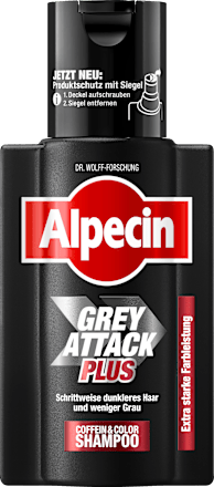 Shampoo Grey Attack Plus Coffein & Color Alpecin