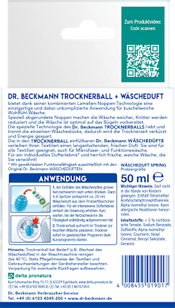 Trockner Ball und Wäscheduft Dr. Beckmann