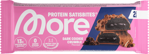 Proteinriegel, Dark Cookie Crumble More Nutrition
