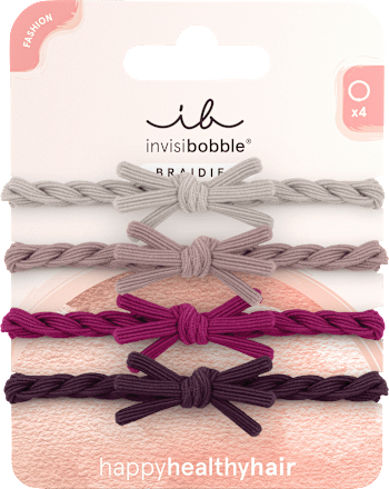 Haargummis Braidies Rosy Romance invisibobble