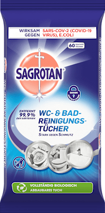 WC-Reinigungstücher Desinfektion Sagrotan