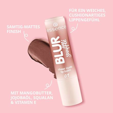 Lippenstift Blur Soufflé Sheer Nude 03 Nude Rose essence