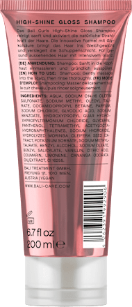 Shampoo High-Shine Gloss BALI CURLS