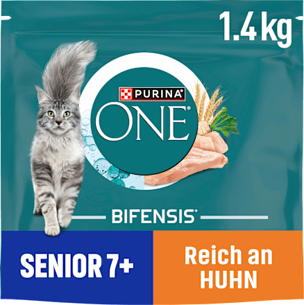 Trockenfutter Katze mit Huhn, Senior PURINA ONE