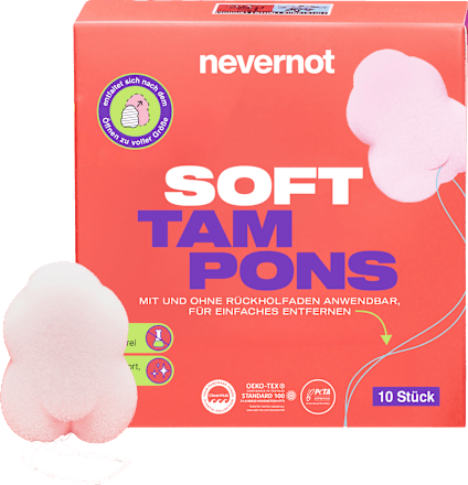 Soft-Tampons nevernot