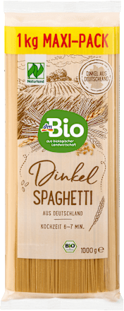Bio špageti iz pirine moke, MAXI pakiranje dmBio