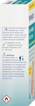 Fußpilz Entferner Spray tetesept