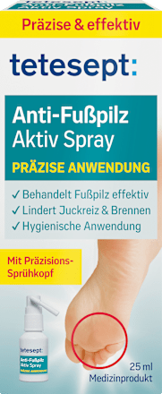 Fußpilz Entferner Spray tetesept