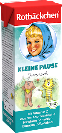 Minisaft Kleine Pause Rotbäckchen