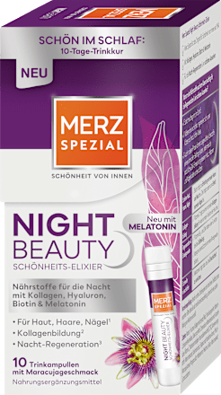 Night Beauty Schönheits-Elixier Trinkampullen 10 St Merz Spezial