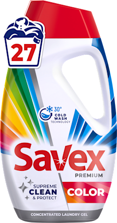 Гел за пране Premium Color, 27 пранета Savex