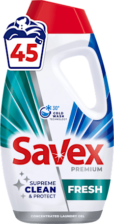 Гел за пране Premium Fresh, 45 пранета Savex