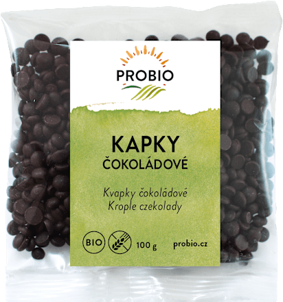 bio čokoládové kapky PROBIO