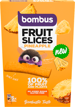 Fruit slices s příchutí ananas 5x20 g bombus