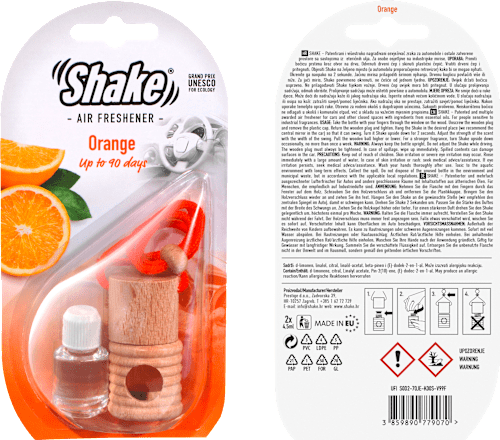 Osvježivač za automobil – naranča Shake